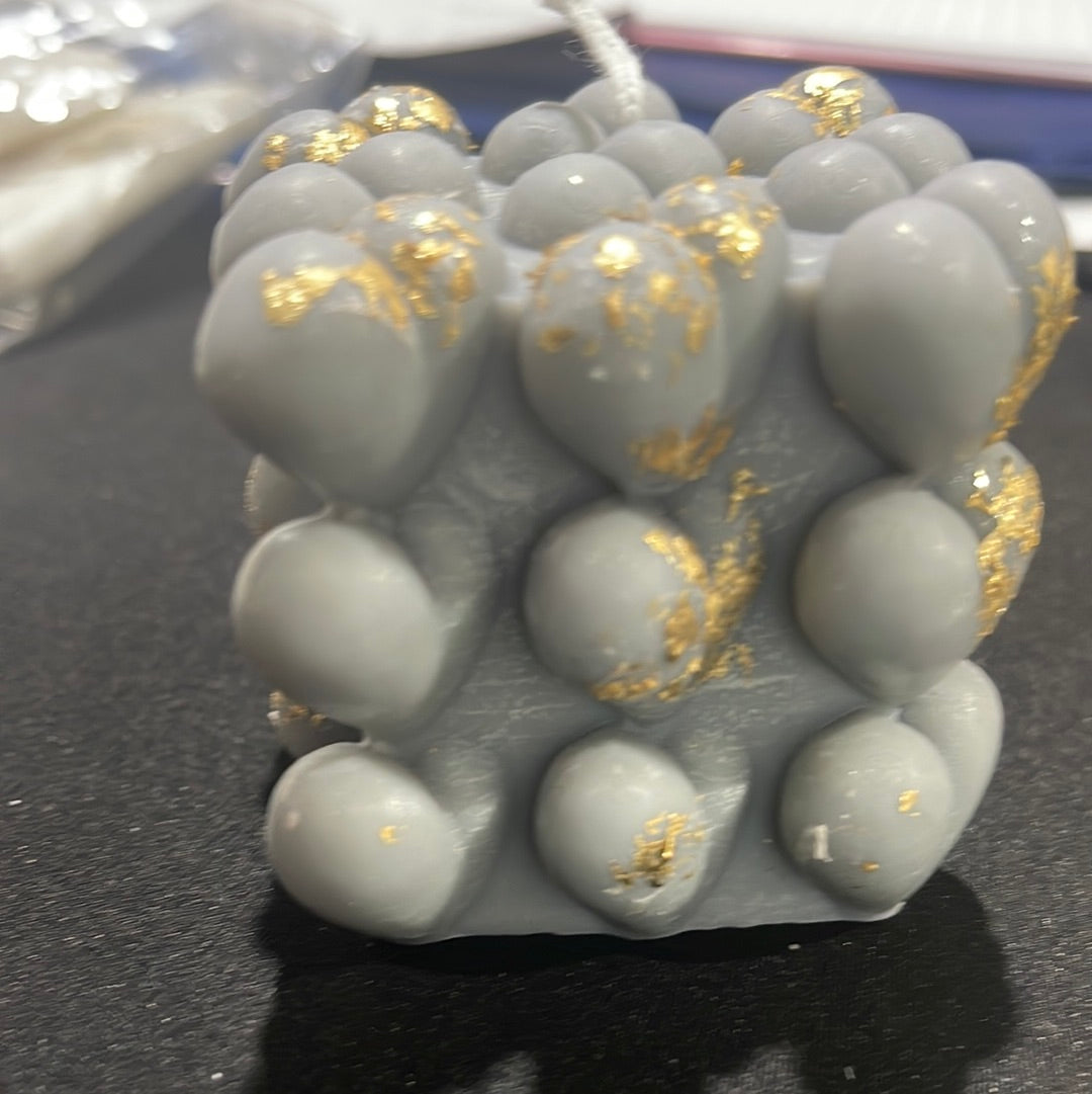Sip Shop Eat Heart Bubble - Scented , Gold Foil with Color
